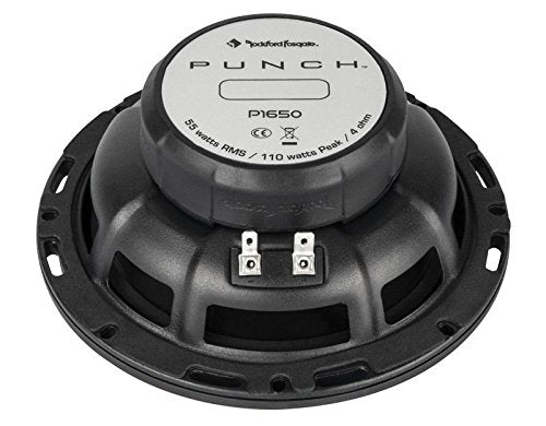 Pair of Rockford Fosgate P1650 6.5'' 2-Way Full Range Car Audio Coaxial Speakers Pair of Rockford Fosgate P1650 6.5'' 2-Way Full Range Car Audio Coaxial Speakers